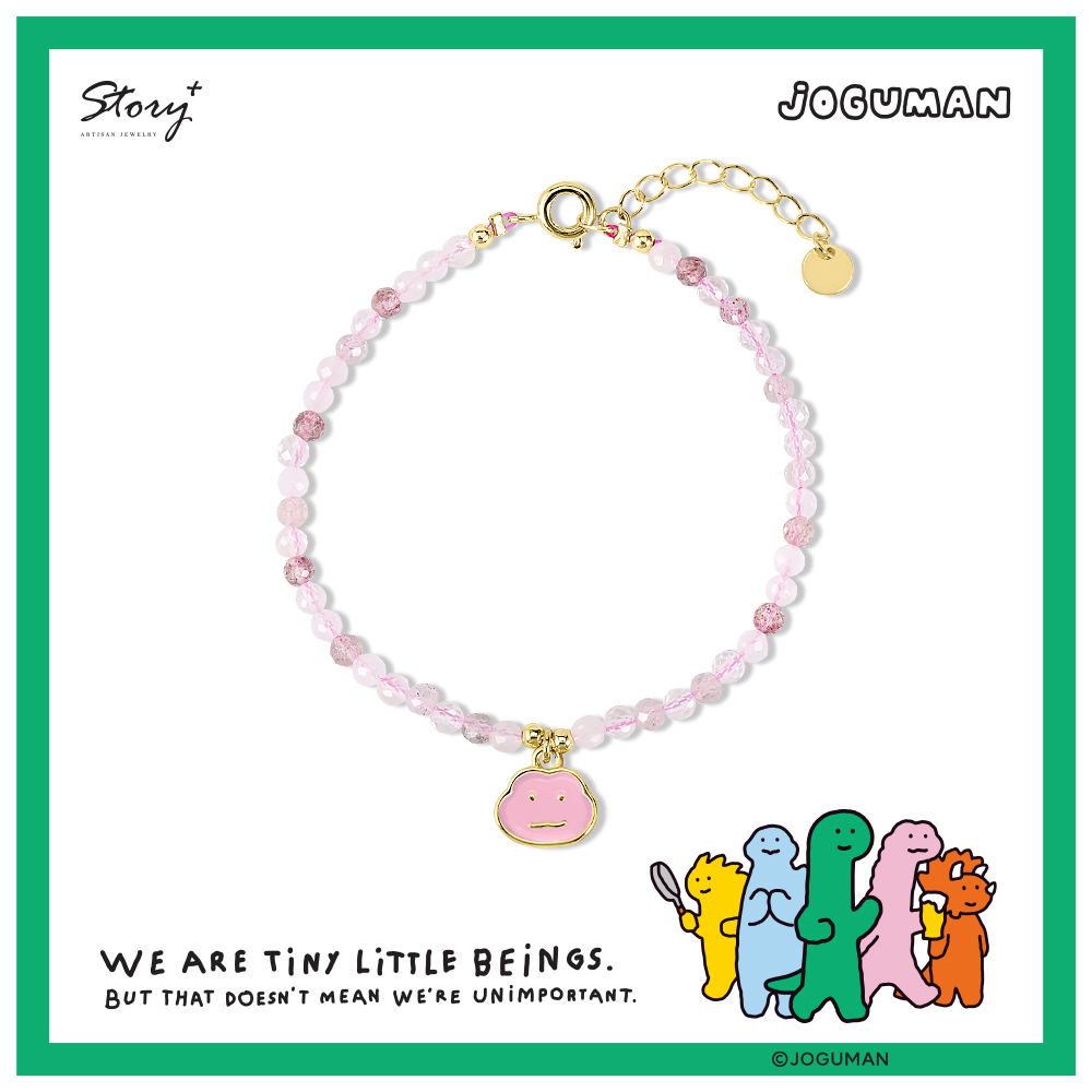 📦訂購 台灣限定 STORY 故事銀飾 x JOGUMAN DIPLO款 天然水晶手串