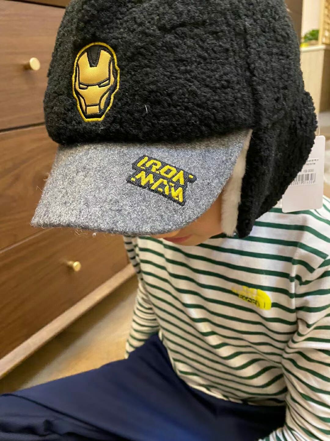 韓國進口 Marvel兒童毛毛帽 - 1件 - 現貨