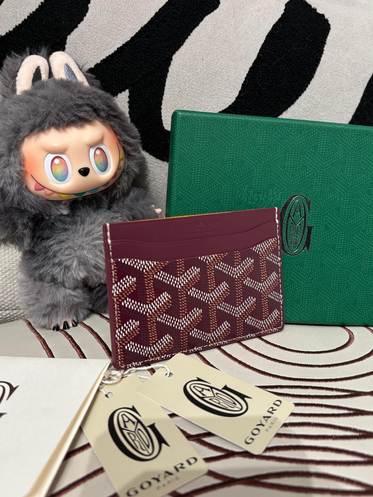 Goyard Card Holder 100%Authentic, unused✅tap booklet✅Box