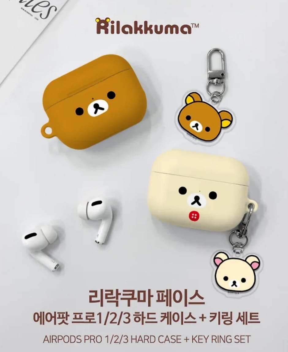 《預訂貨品》韓國限定AirPods case連掛飾(D- F）