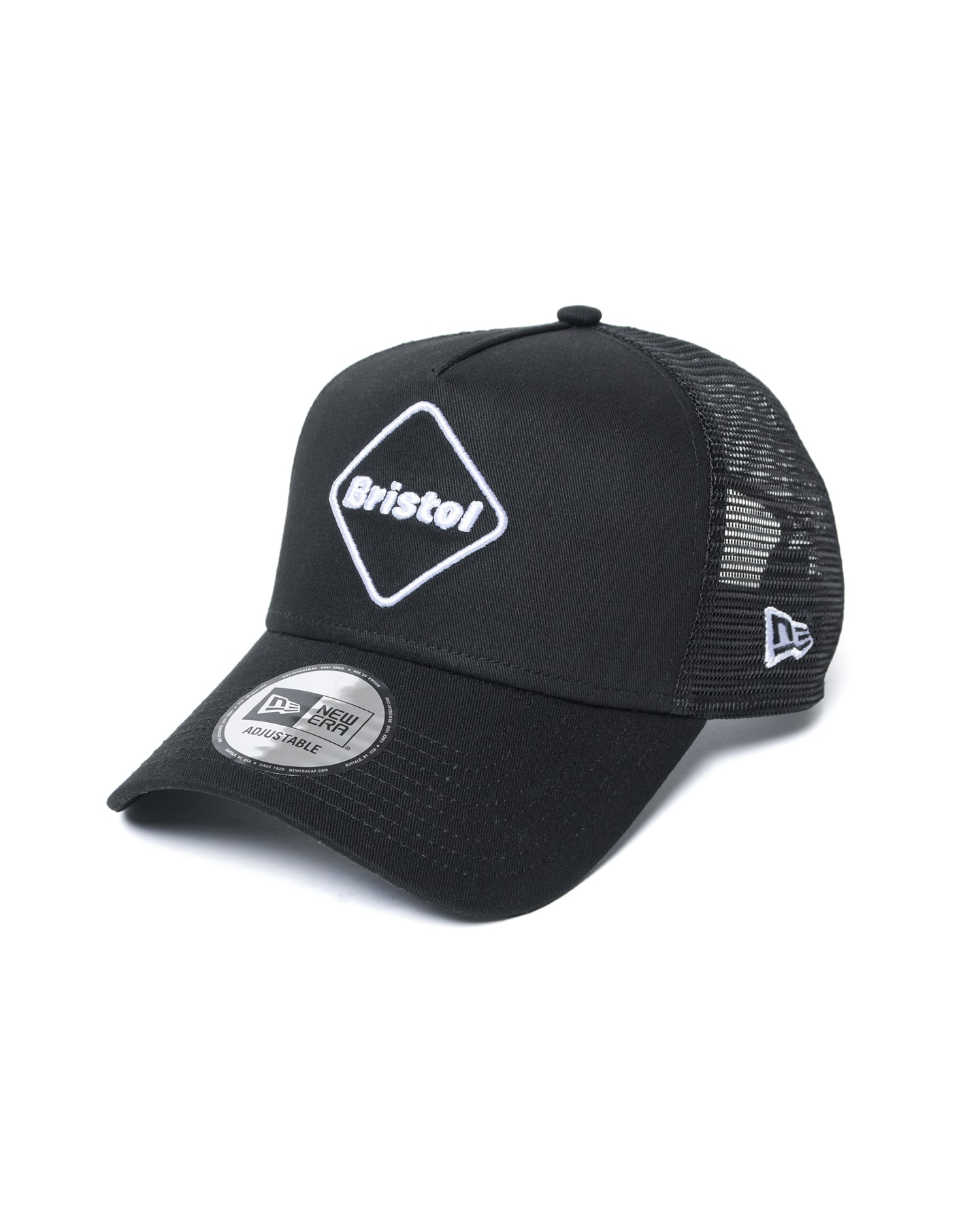 FCRB 24SS NEWERA 9FORTY A-FRAME MESH CAP / BLACK | TRENDSPOT TOKYO