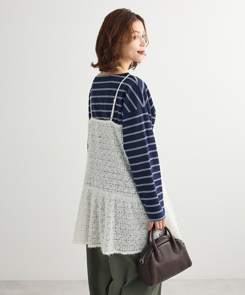 蕾絲吊帶背心layer