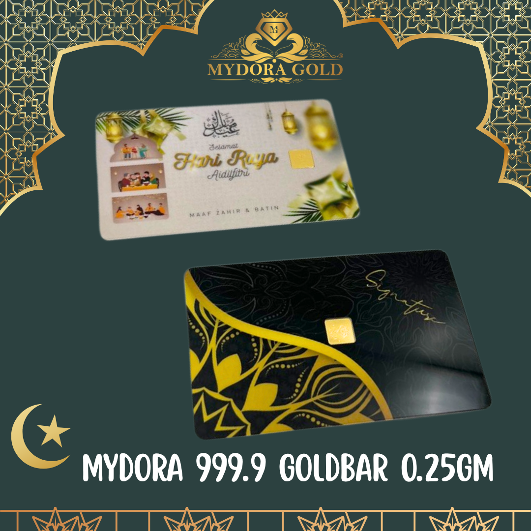MYDORA 999.9 Gold Bar Collection (0.25g)