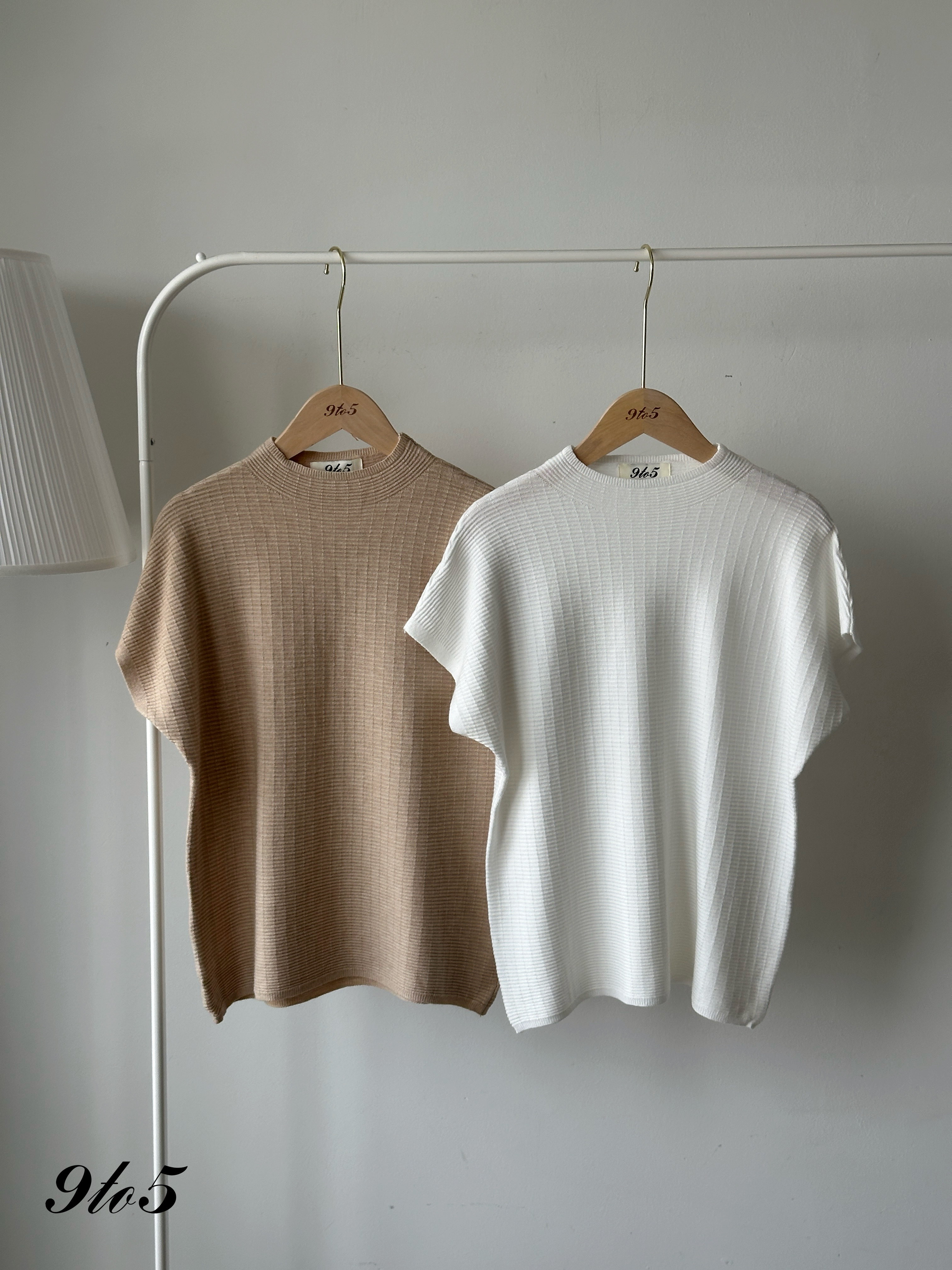 T4222 Mock Neck Knit Top - 4 Colors 