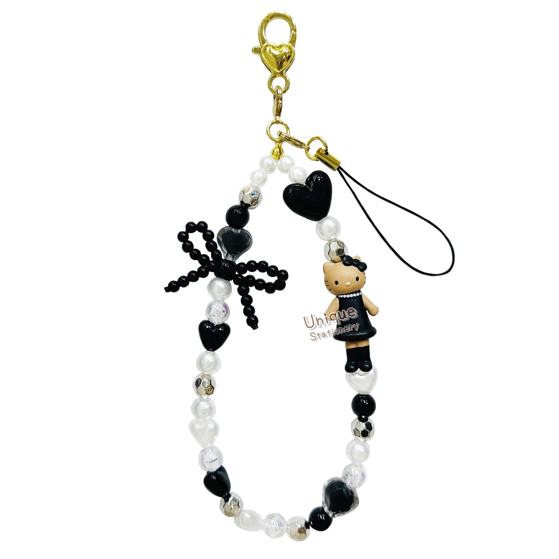 現貨｜Sanrio 長腿 Hello Kitty 日版 串珠 手機掛繩 (KT24-12)