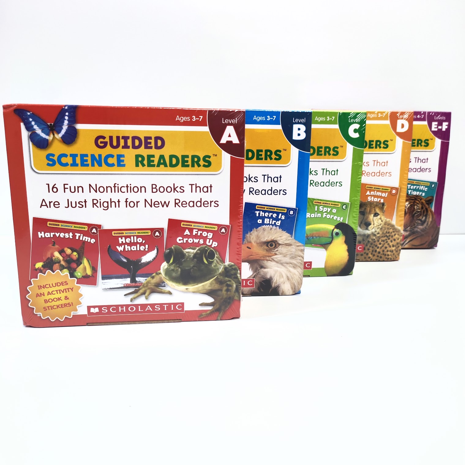  Guided Science Readers A-E 科學5盒 Scholastic  S70