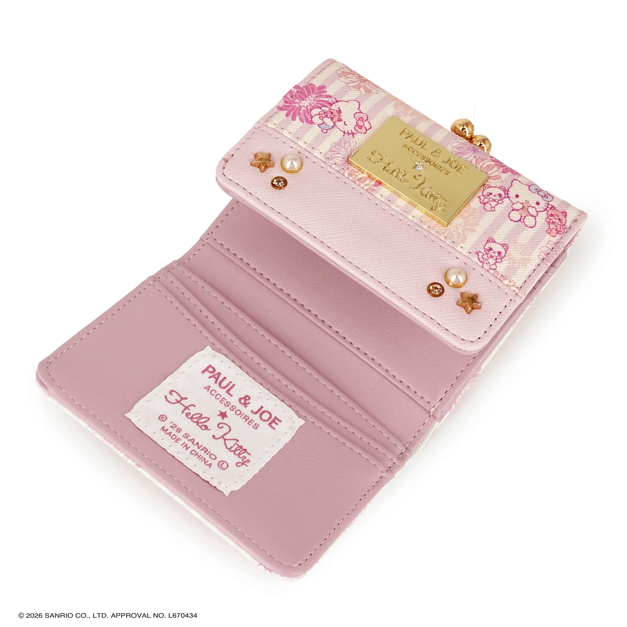 🎀【預訂】PAUL & JOE ACCESSOIRES x Kitty Mini Wallet V