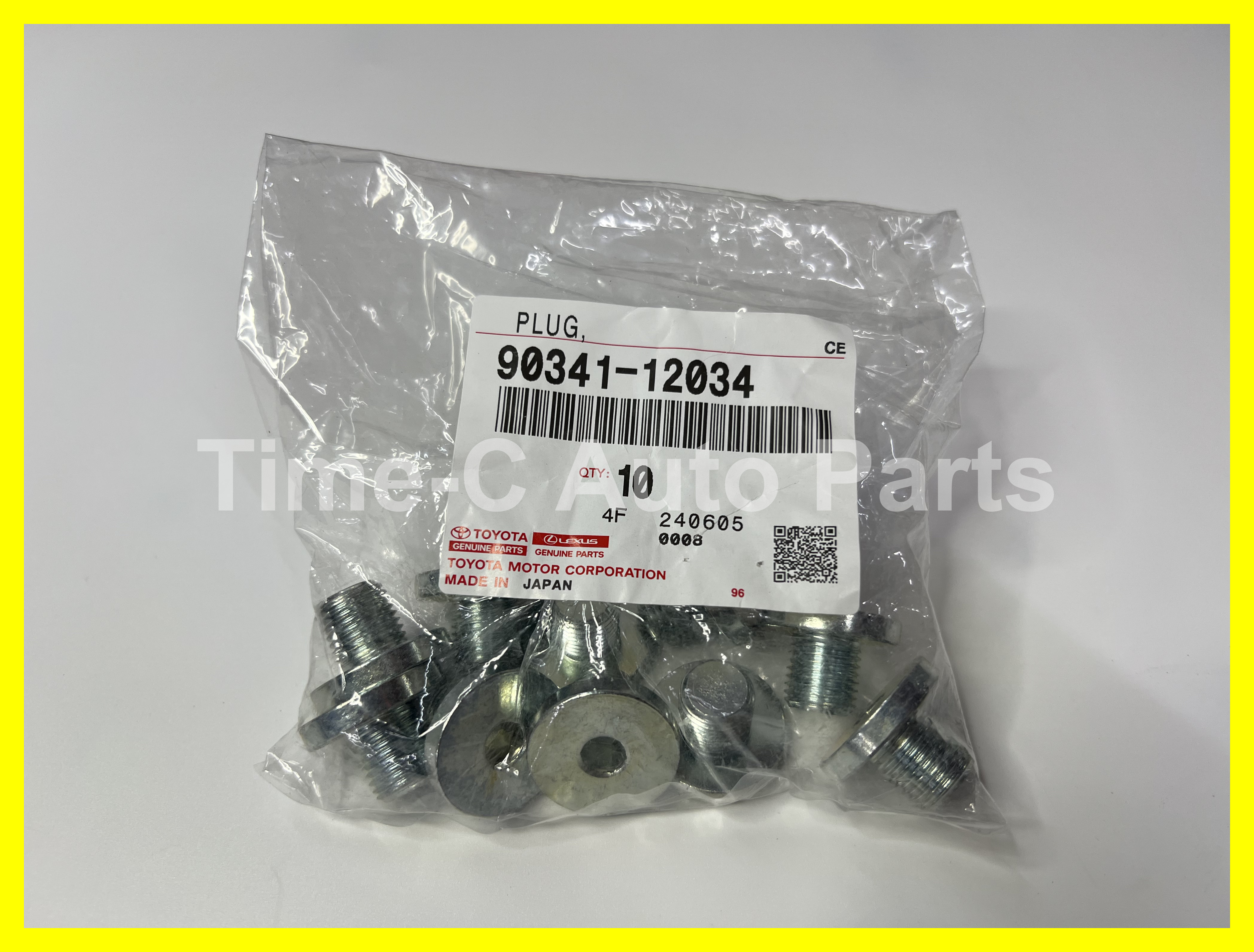 油底螺絲 90341-12034 - Toyota Alphard Vellfire 20系
