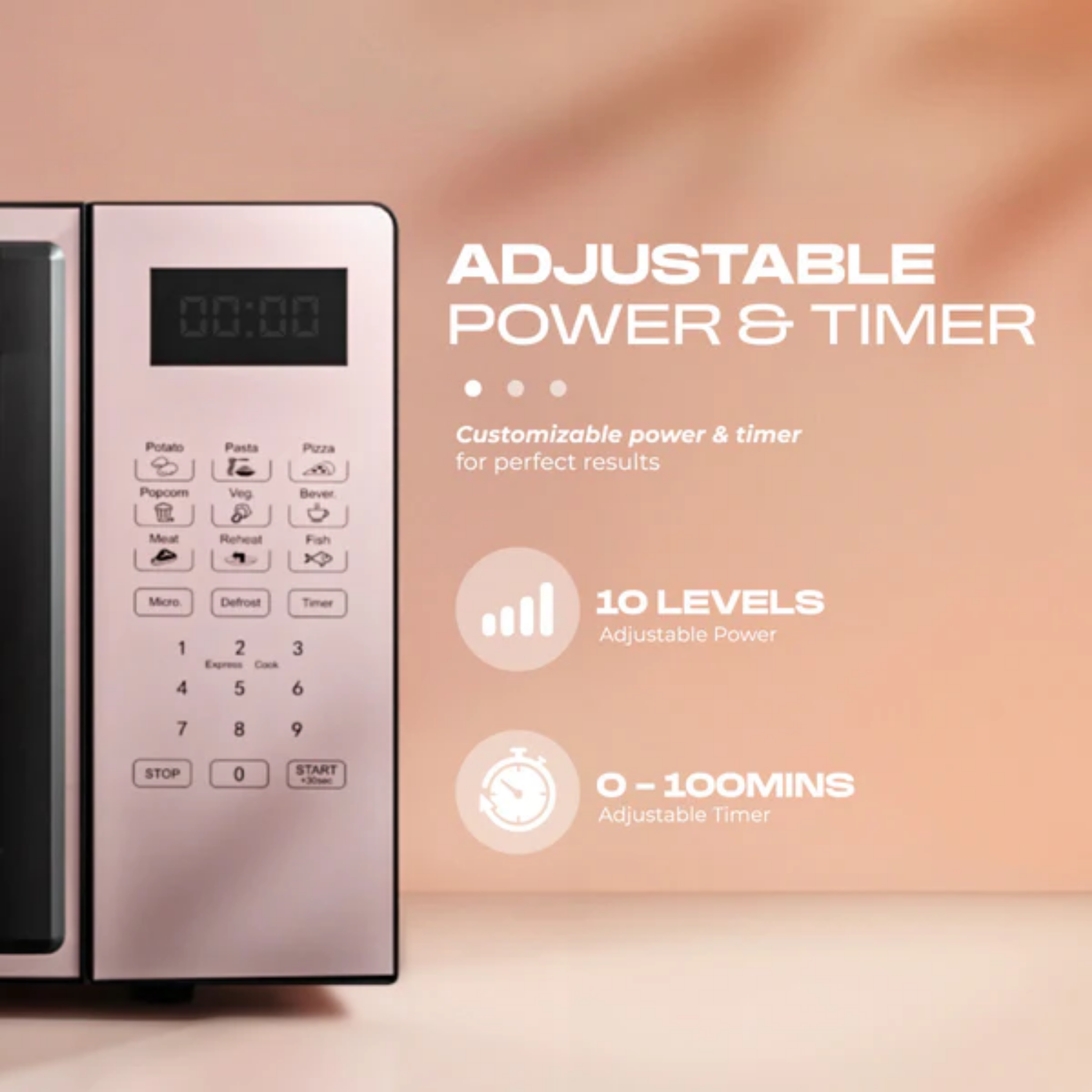 Russell Taylors 20L Digital Microwave Oven (M3)