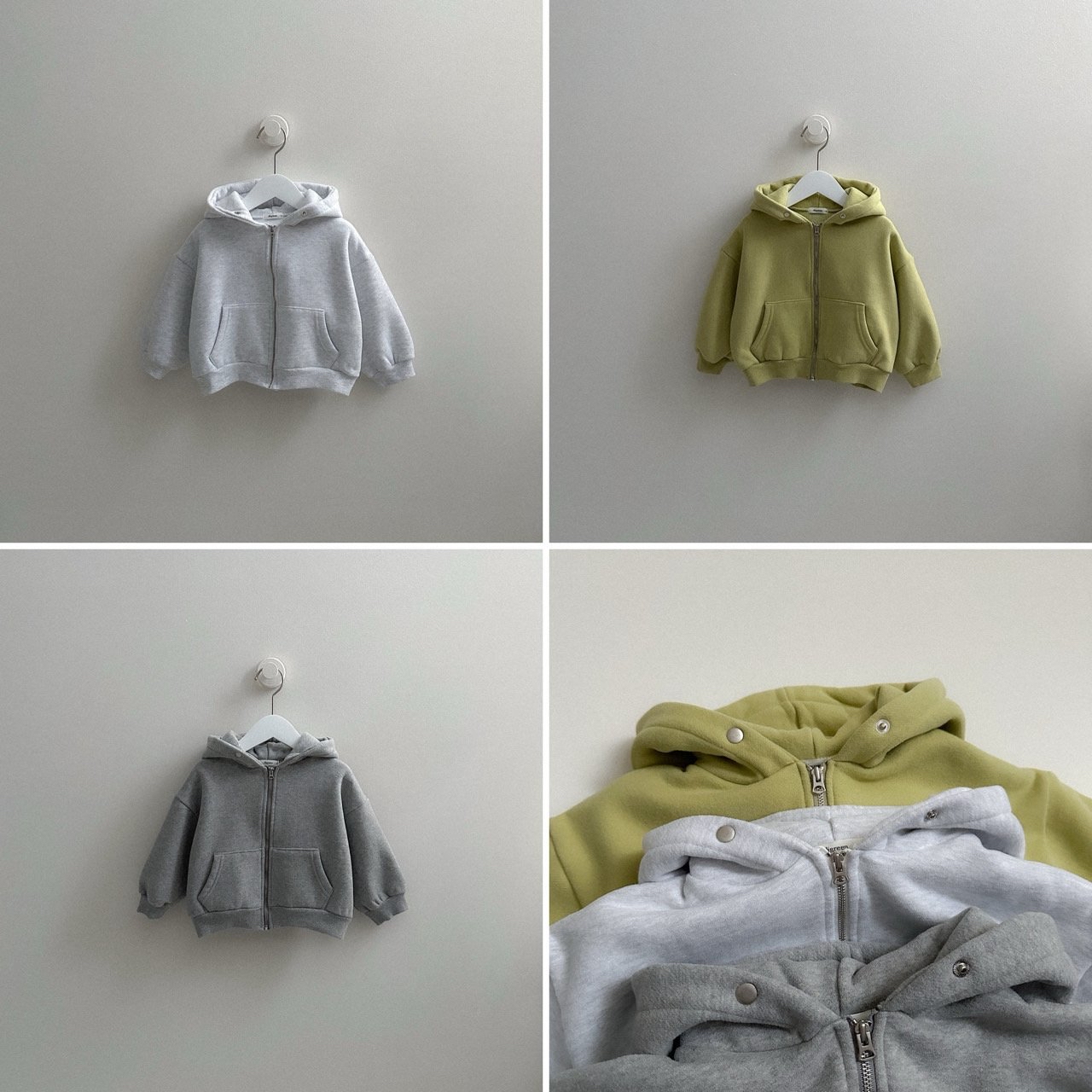 Digreen | Caramel Hood Zip-Up 