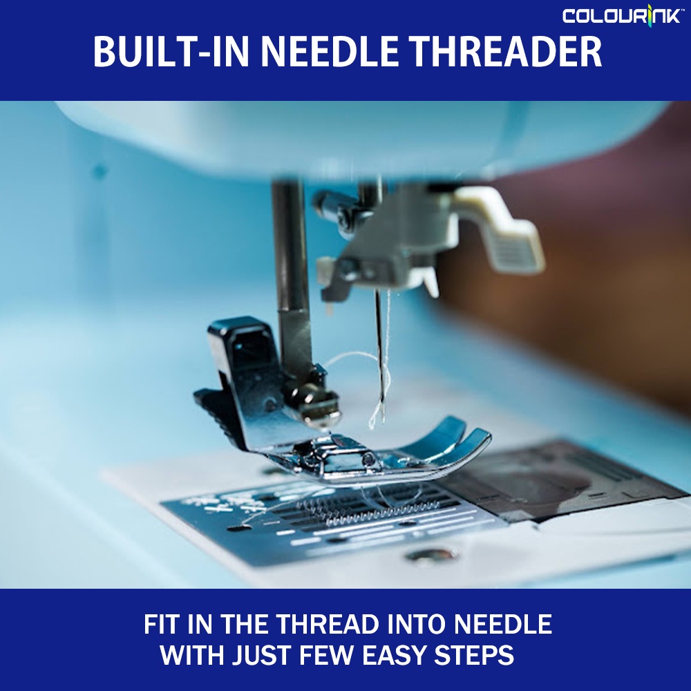 Brother JK17B Sewing Machine Build-in Snitches 4 Step Buttonhole 750 spm 5mm Stitch Width LED Light