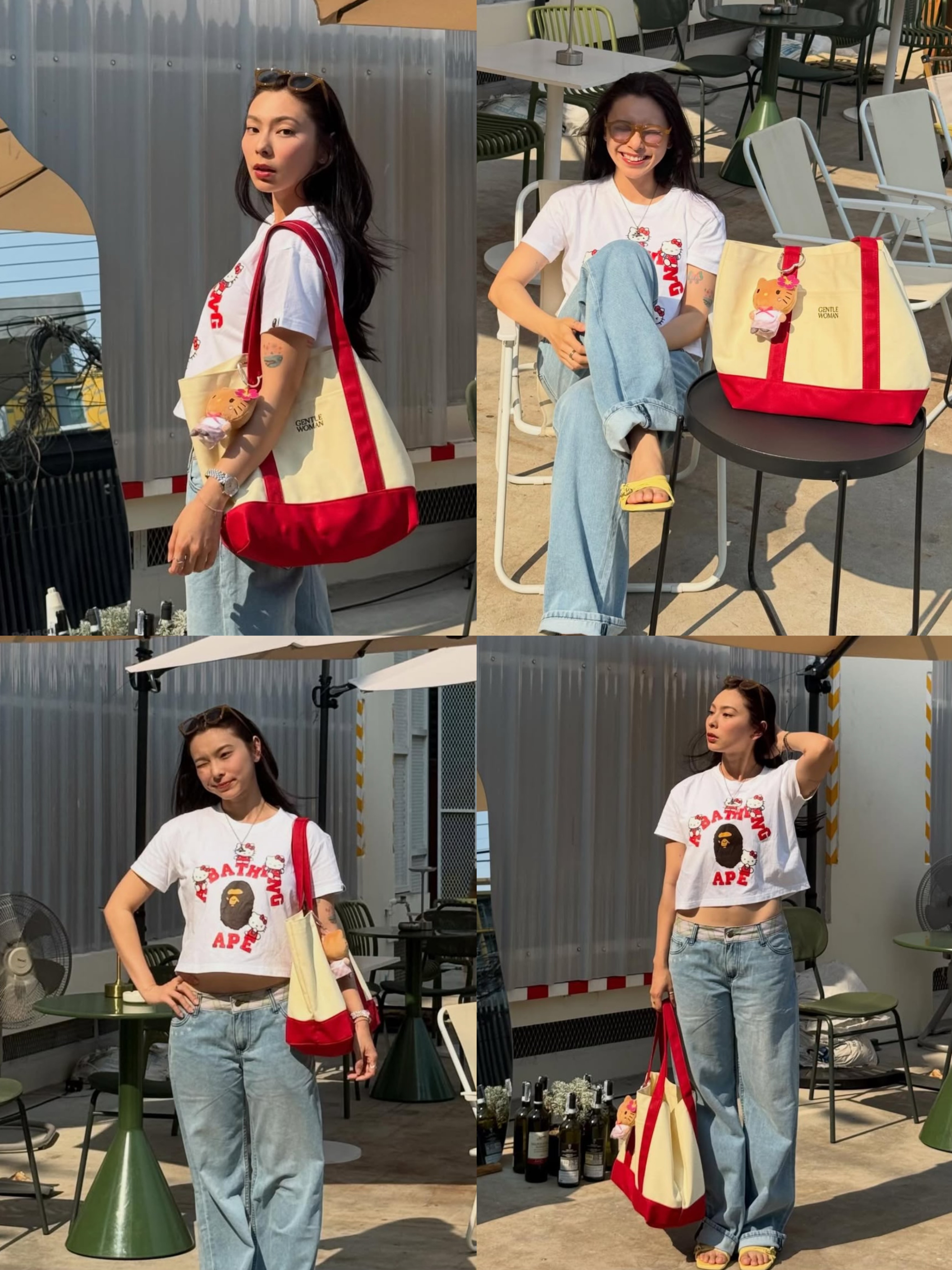 🇹🇭GENTLEWOMAN - 拼色日常TOTE BAG代購