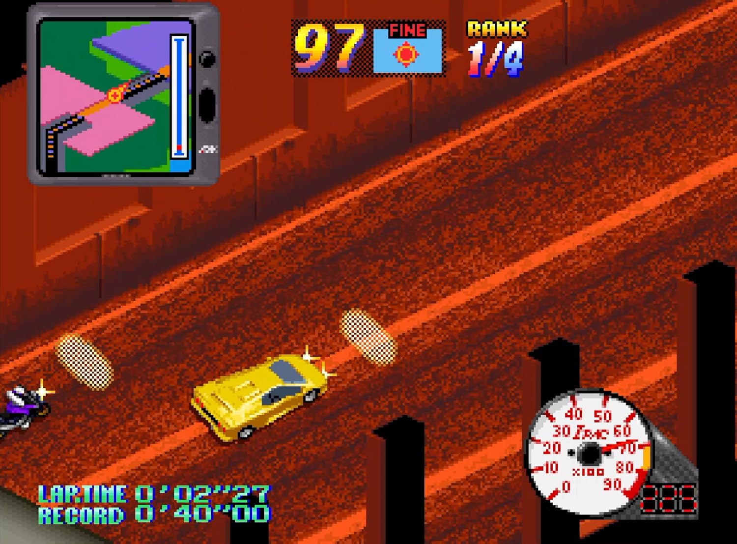 (預訂訂金 $100) (總價 $499) (日版) NEOGEO AES+ OverTop 極速飆風 