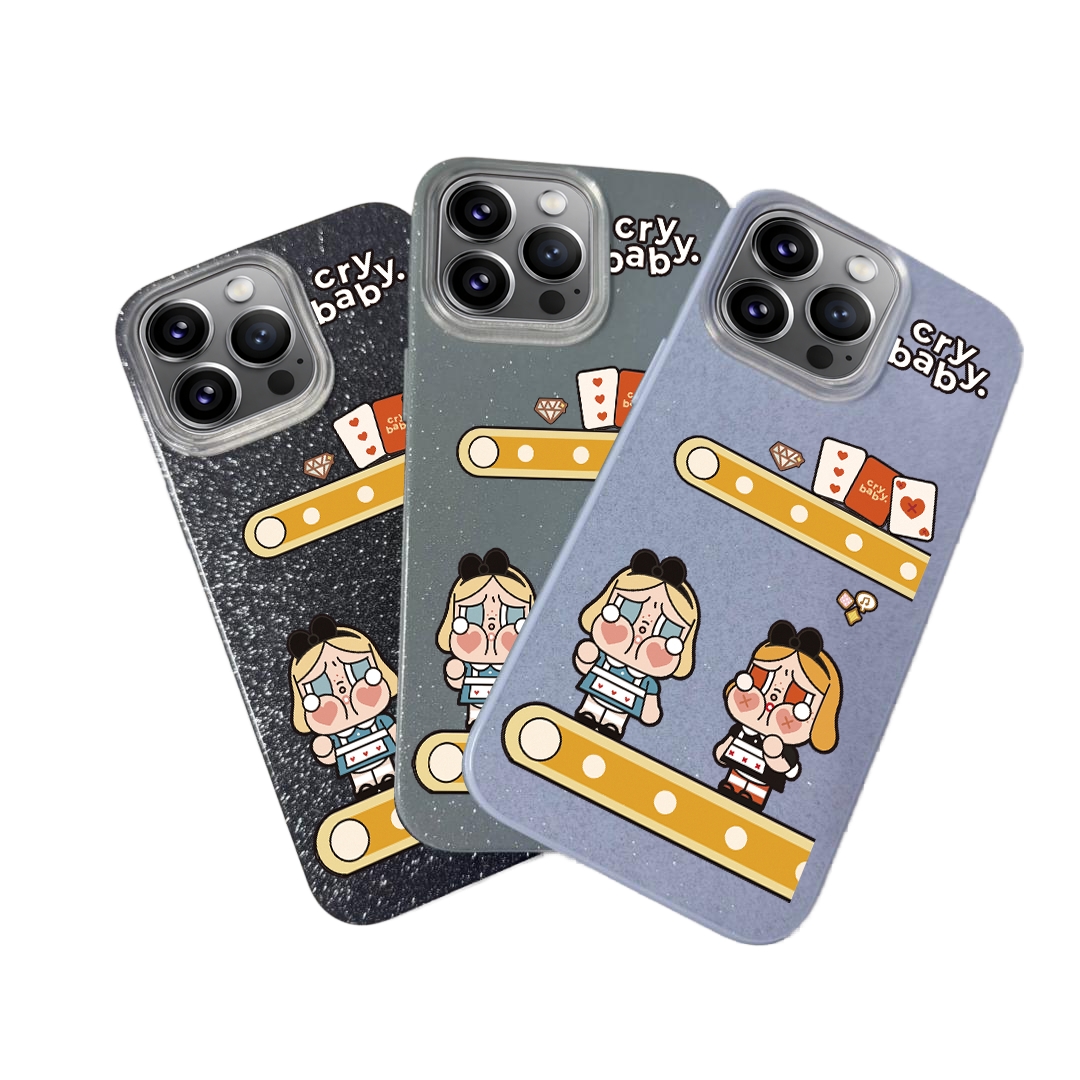 BLING CASE PHONE FOR IPHONE - DESIGN CRYBABY D