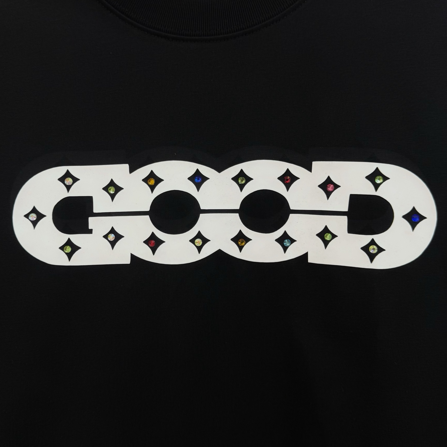 GOODBRAND Diamond Crystal Oversized Tee