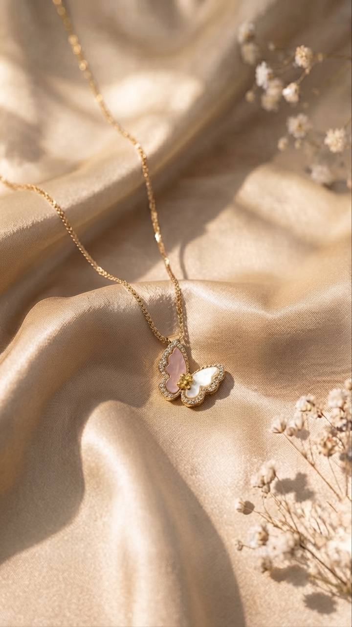 CPNK0068 - Crystal Pendant Necklace 