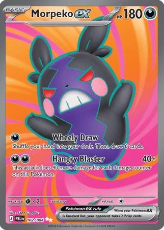 Pokemon TCG Pitch Black - Morpeko EX-102/084