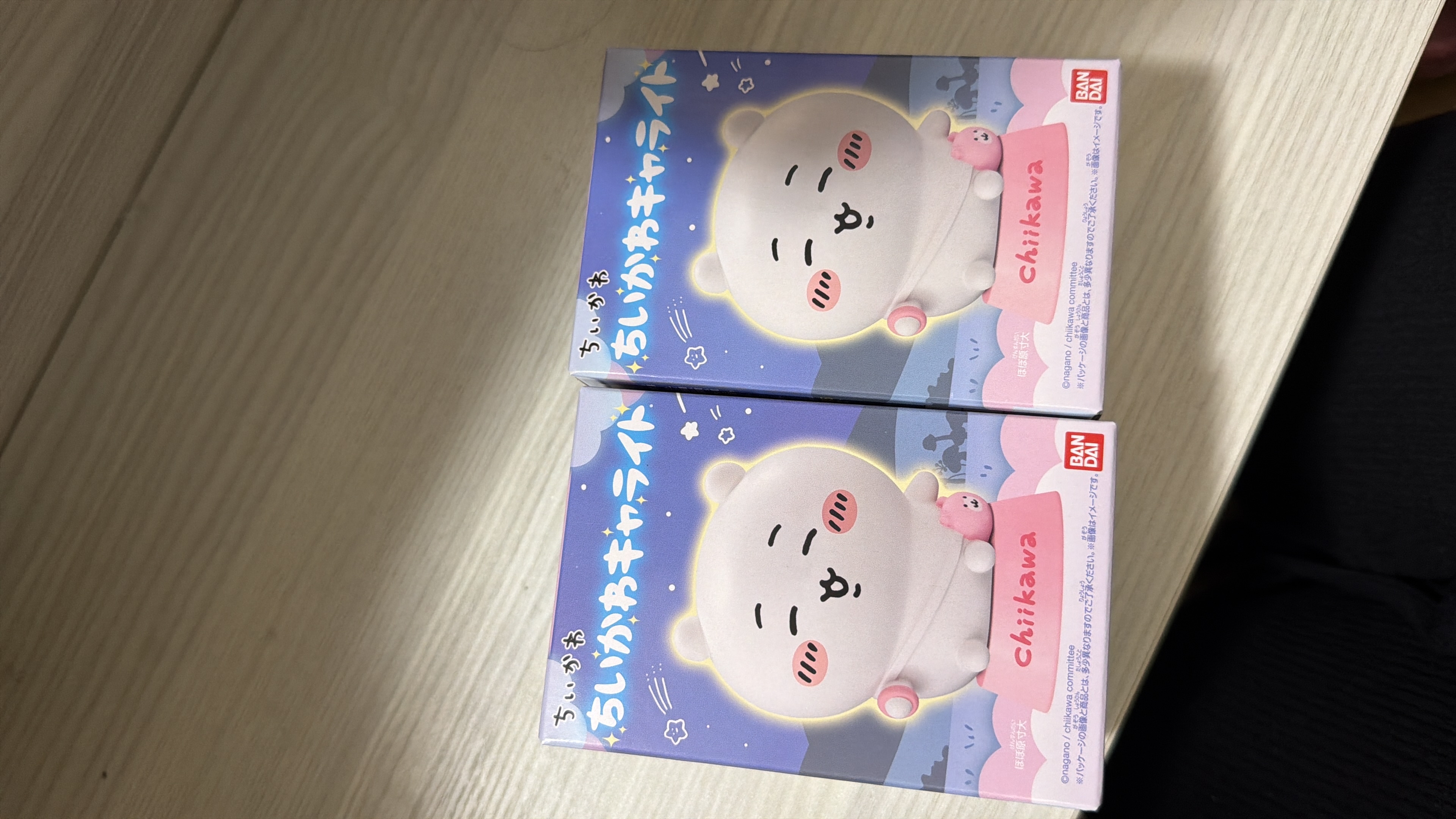 現貨 日本 萬代盒蛋chiikawa 小夜燈擺件 - 微笑小可愛