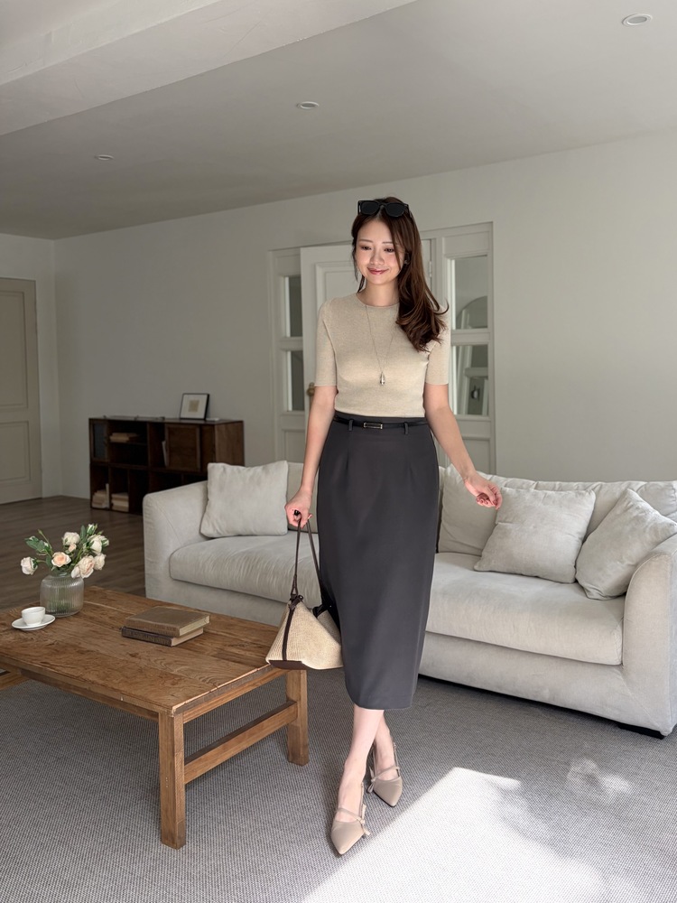 Essential Softy Daily Knit (Beige)