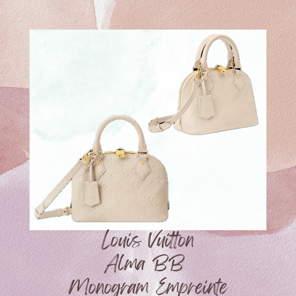 Louis Vuitton Alma BB (M46990/N40606/M23666/N40902/M26409/M2A357)