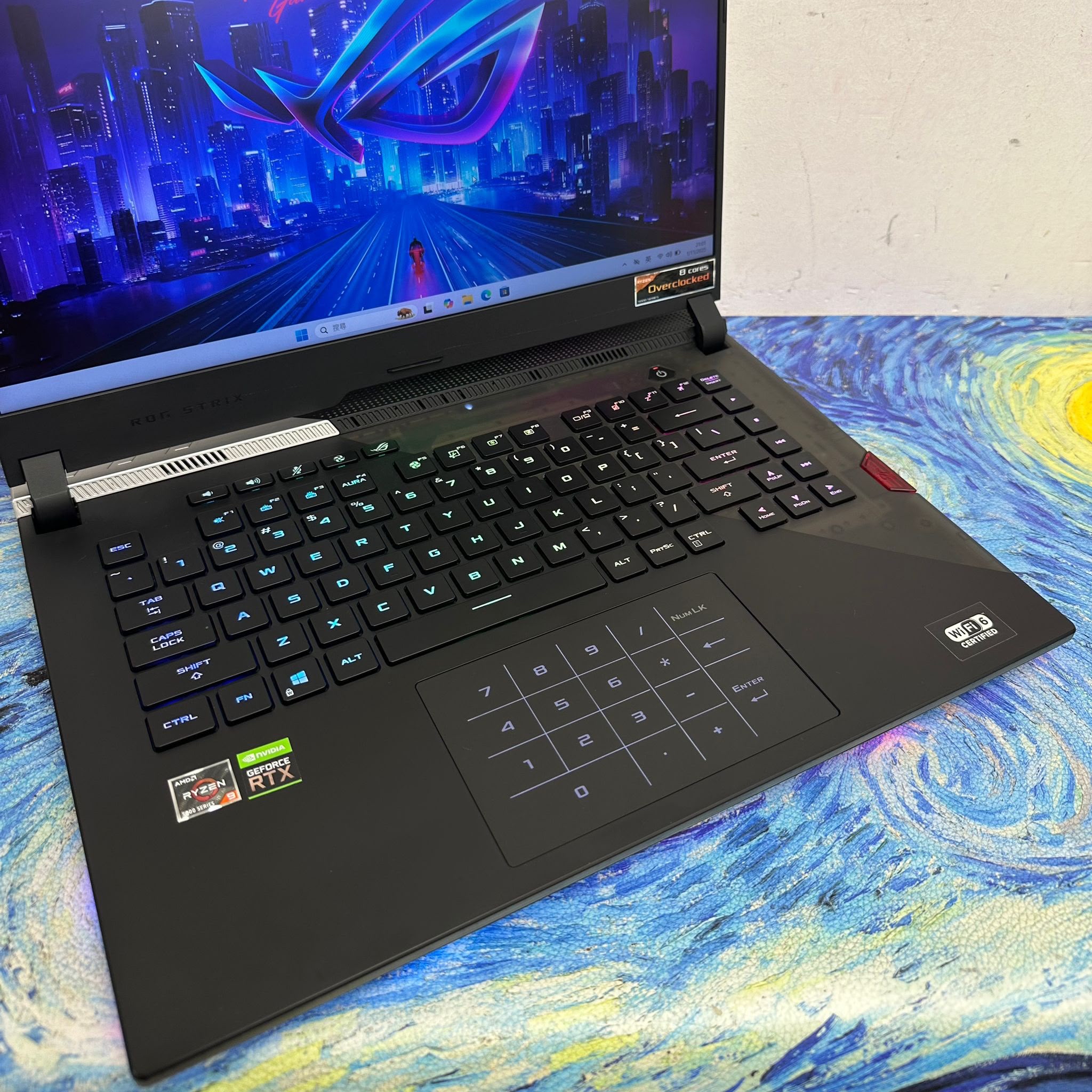 #6080 ASUS ROG STRIX/8,16,32GB Ram/128,256,512GB SSD,1TB SSD/RTX 3080 獨立顯示卡/300Hz高刷/ Gaming Laptop/ Notebook/RTX3080 16GB 顯示卡/  Laptop / PC / PC Game / Win11 / YouTube / Netflix