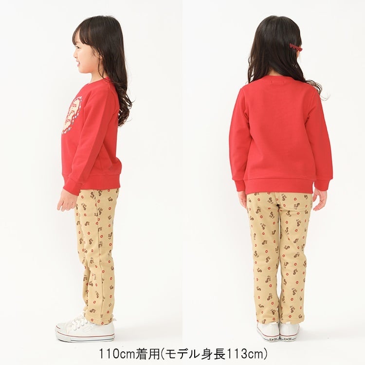 🆕【⭐訂購⭐】🇯🇵日本直送 🌀松鼠印花 花卉刺繡 抓絨衛衣 [2款選] 🌀 [ELJA-0274][261127]