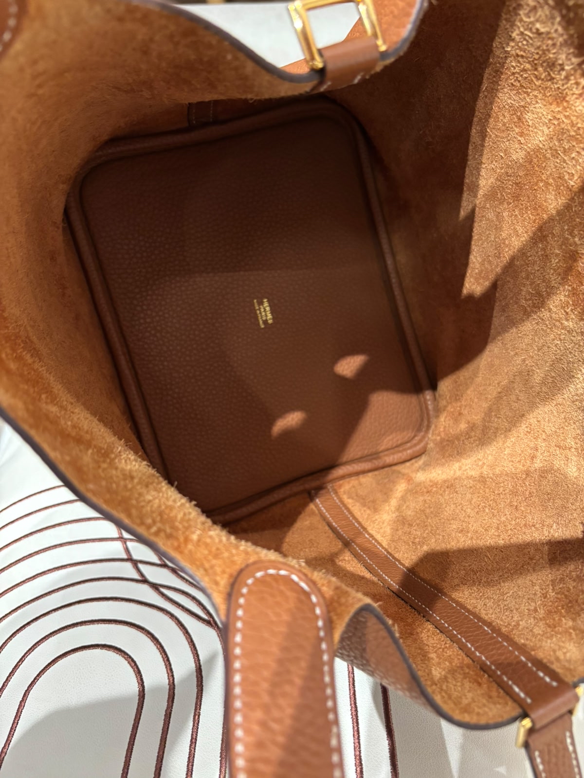 Hermes Picotin 22 Gold/Gold Stamp Z 100%Authentic, 98%New ✅收據副本✅Key Lock✅Dust bag