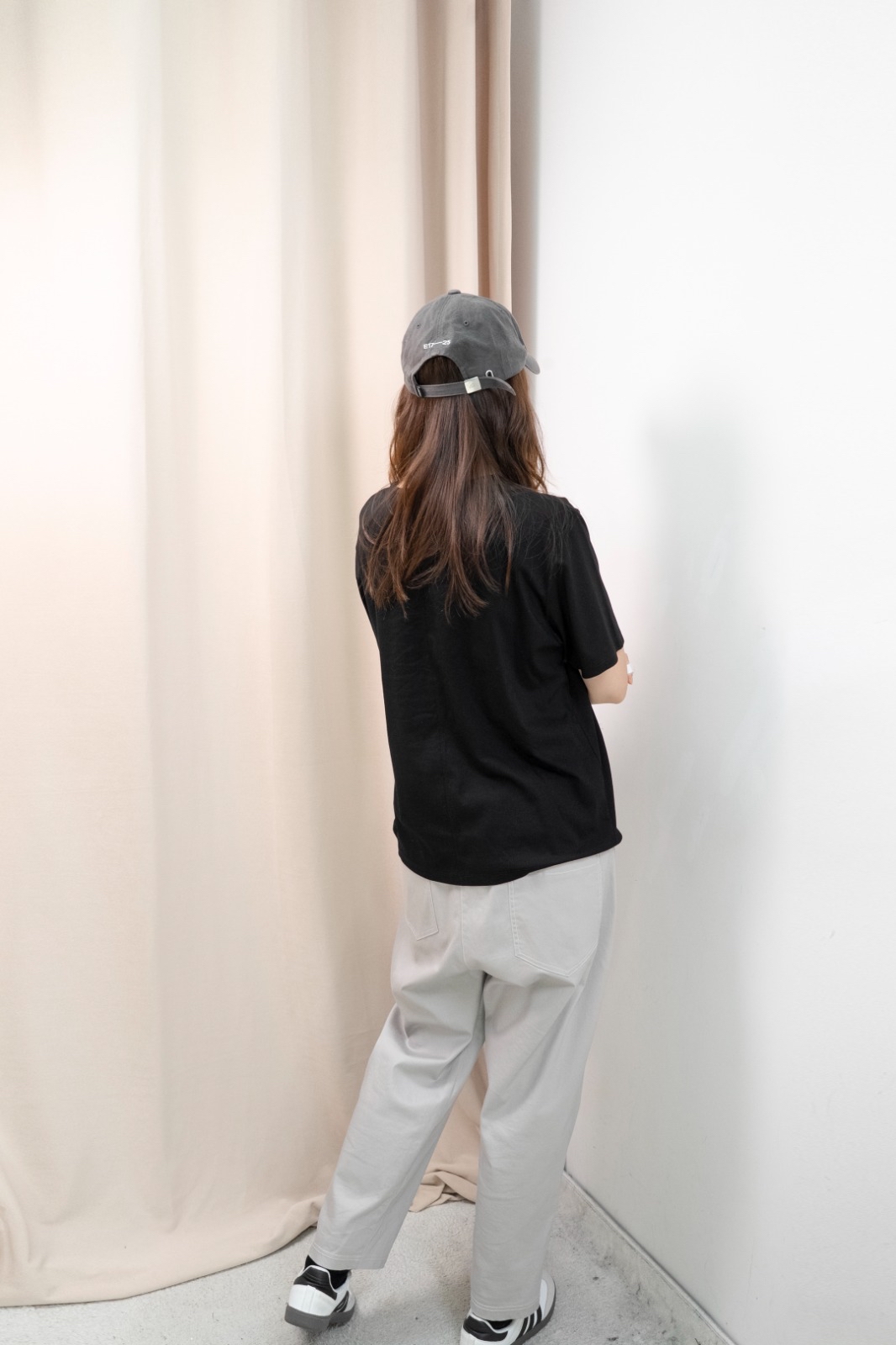 好穿微鬆Tee（黑色）