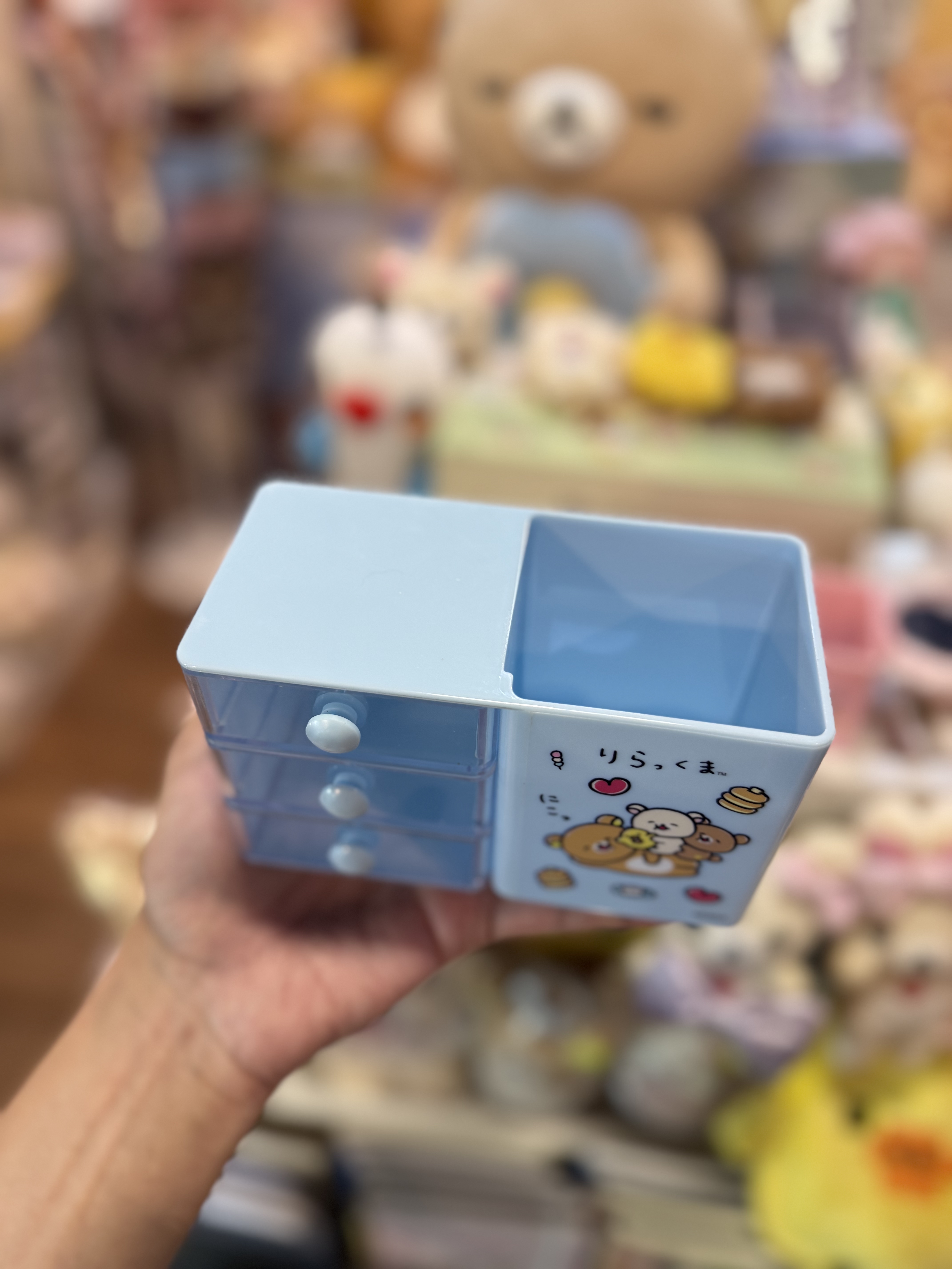 《現貨》全新Rilakkuma 文具小收納兜