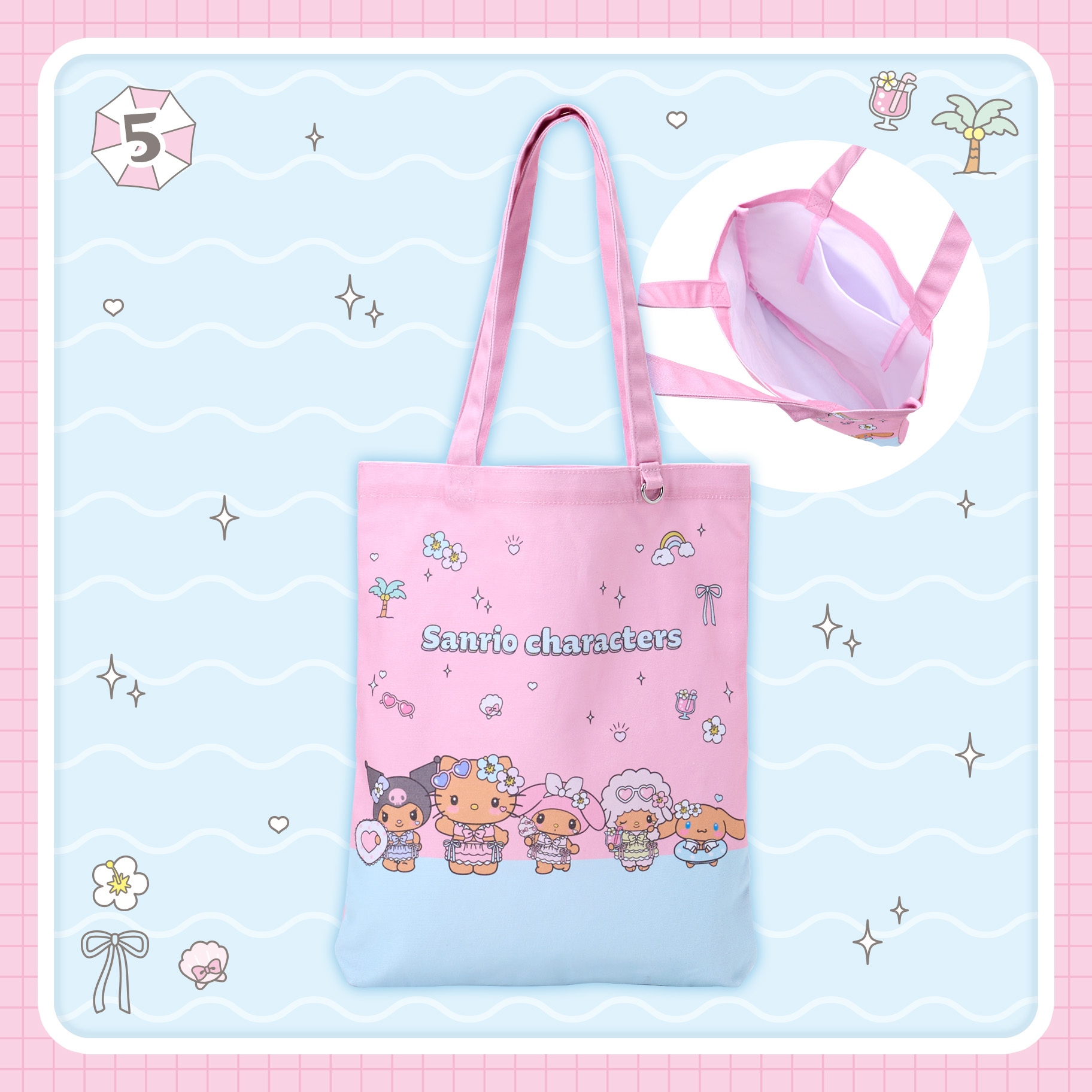 🌸 【預訂】Summer Pool Series - No.5-Tote Bag