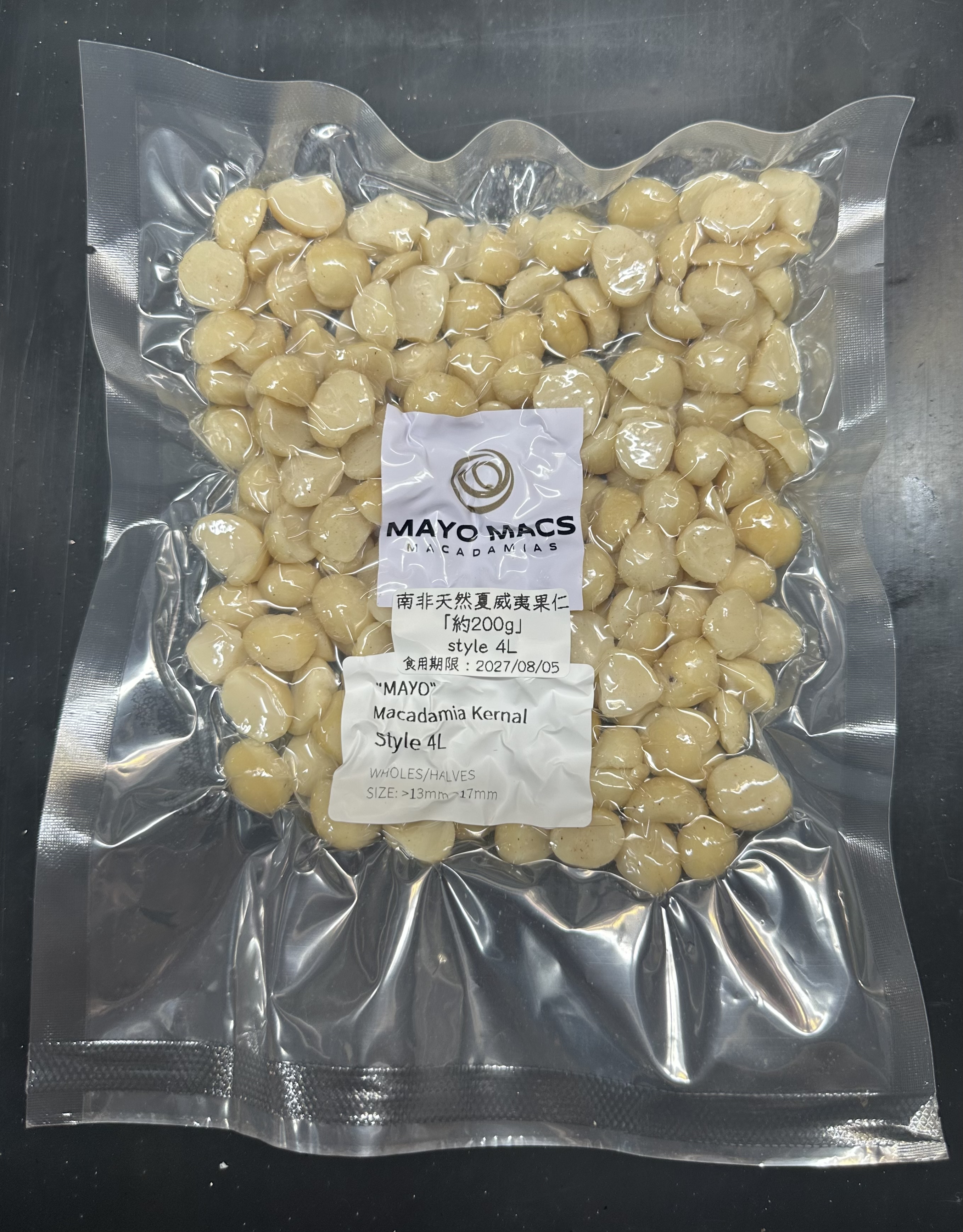 南非天然夏威夷果仁（約200g）