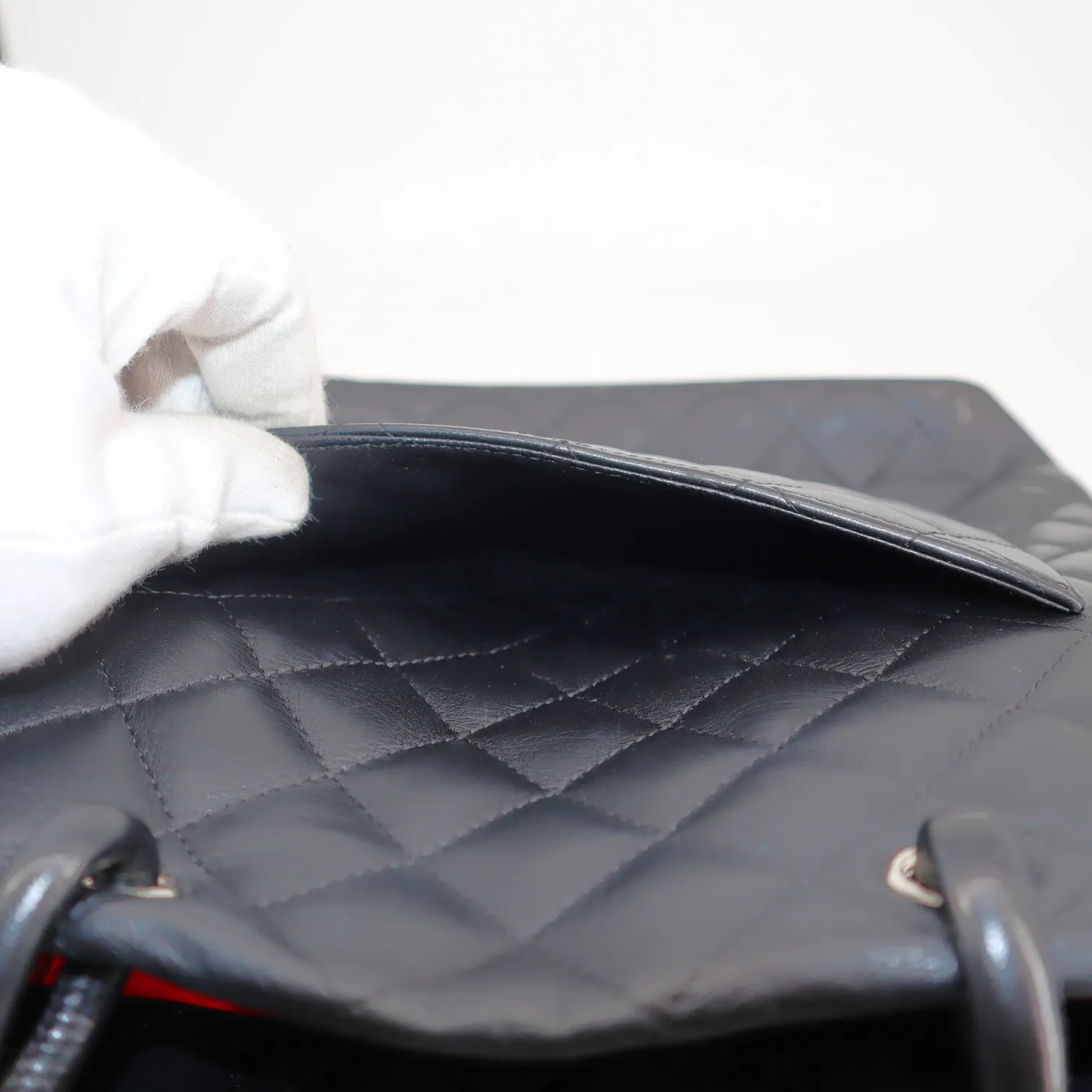 Chanel Quilted Cambon Ligne Medium Tote Bag