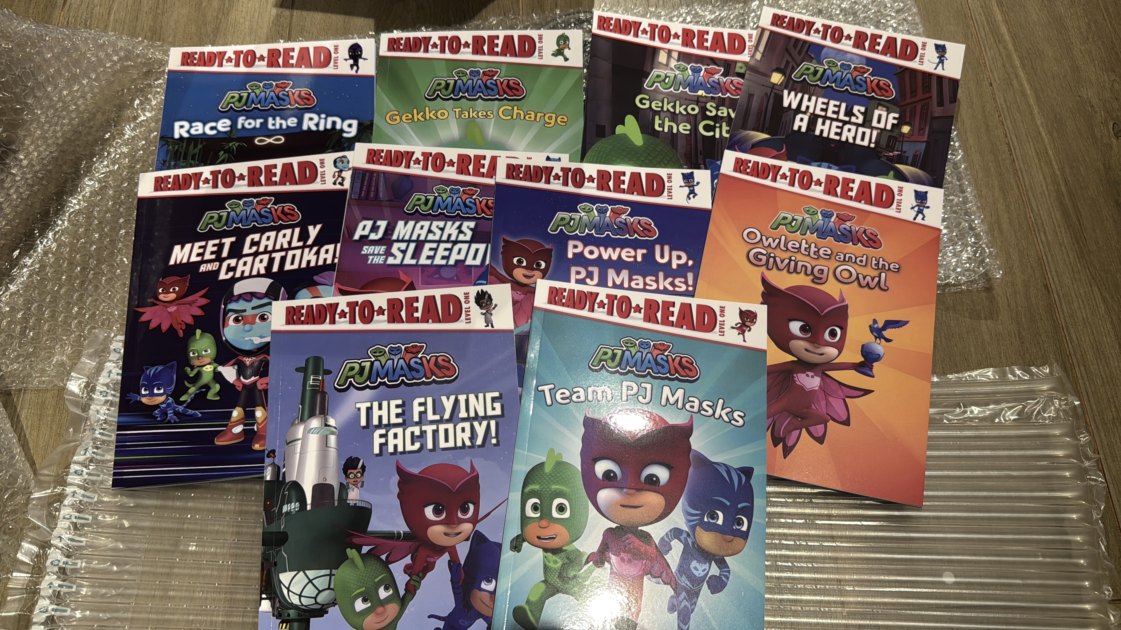 Ready to read level 1 PJMASKS