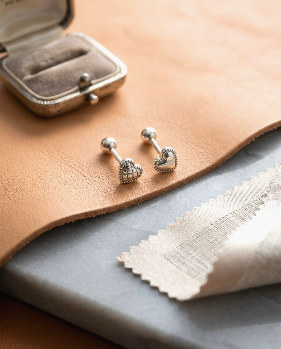 S925 - EE0309 asymmetric design Earrings 