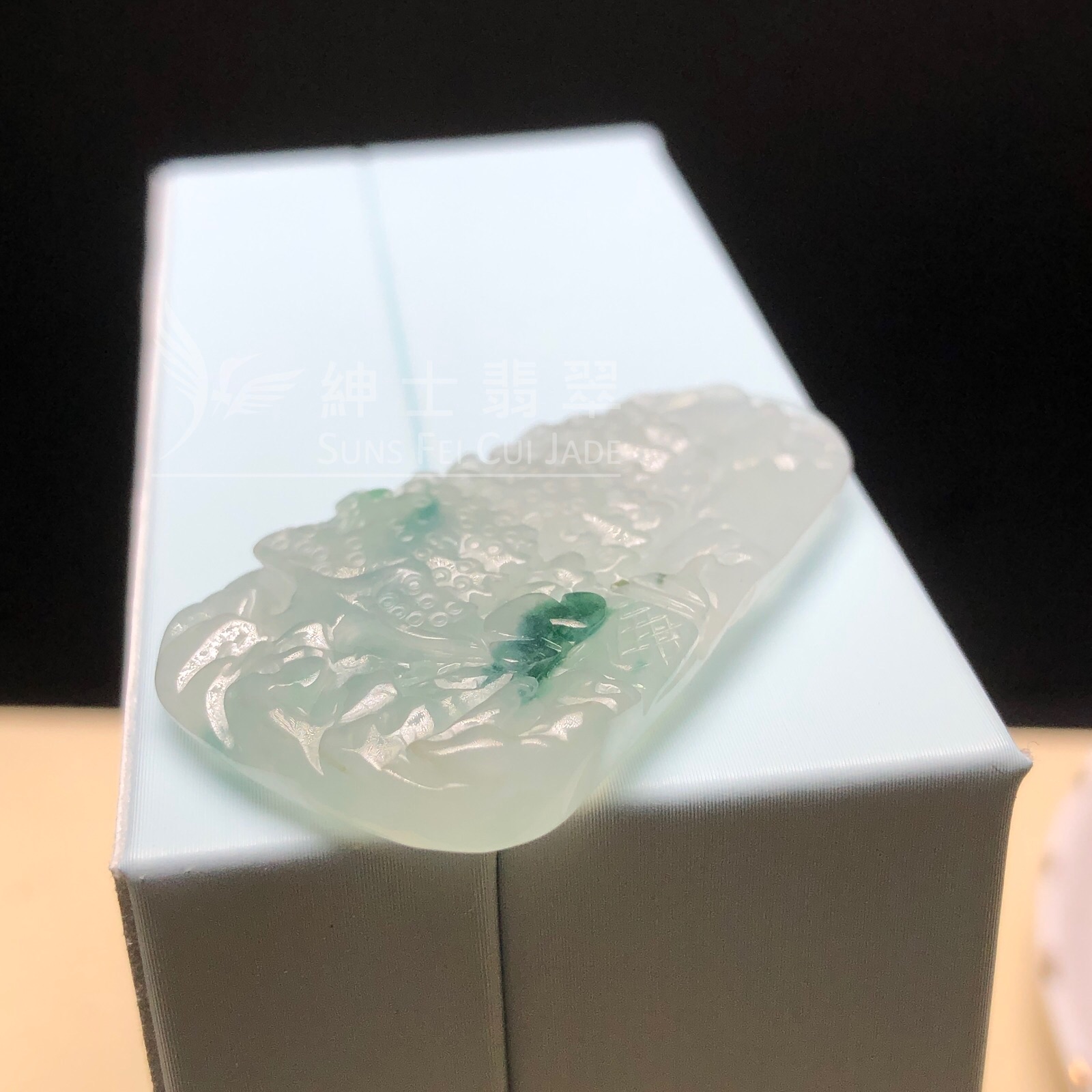 YK01135 飄藍花山水牌 