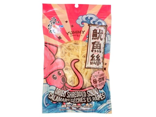 瘋台味-魷魚絲（極微辣）
