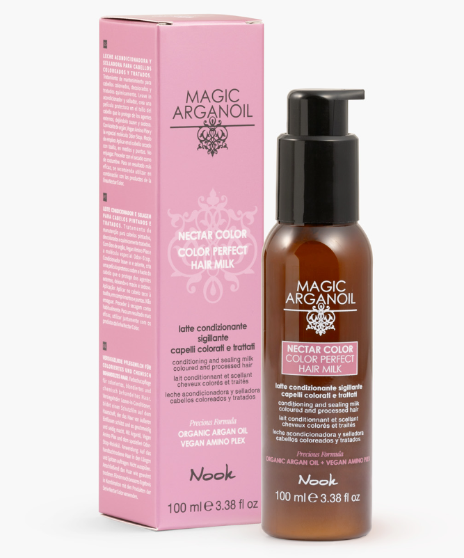🤗新品優惠 : Nook Magic Arganoil Nectar Color Perfect Hair Milk 完美護色免沖護髮乳 100ml