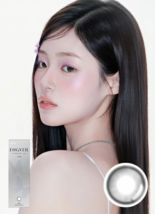 Lensme - Fogveil Gray (1day/10P)