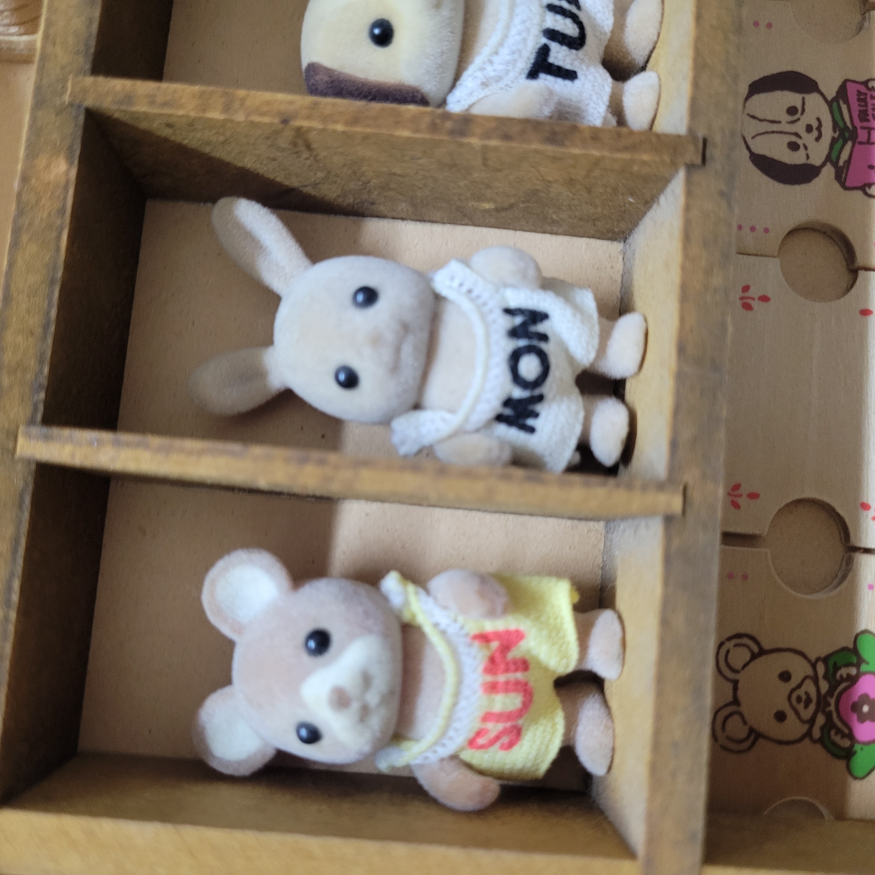 森林家族超絕版木製年曆