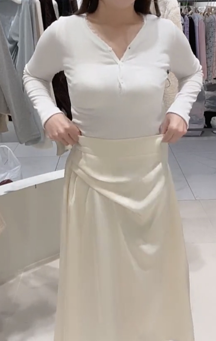 高貴絲質顯瘦長褲22/1 東大門檔口直播#ff2724 