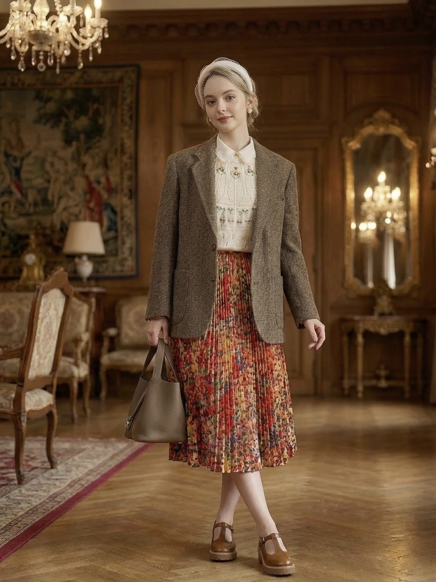 Herringbone英國製人字呢絨英倫復古西裝