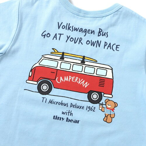 🆕【⭐訂購⭐】🇯🇵日本直送🌀#Volkswagen x tiny_bear 雙面印花 刺繡 短袖Tee［2款選］🌀[ELCA-0202][260412]