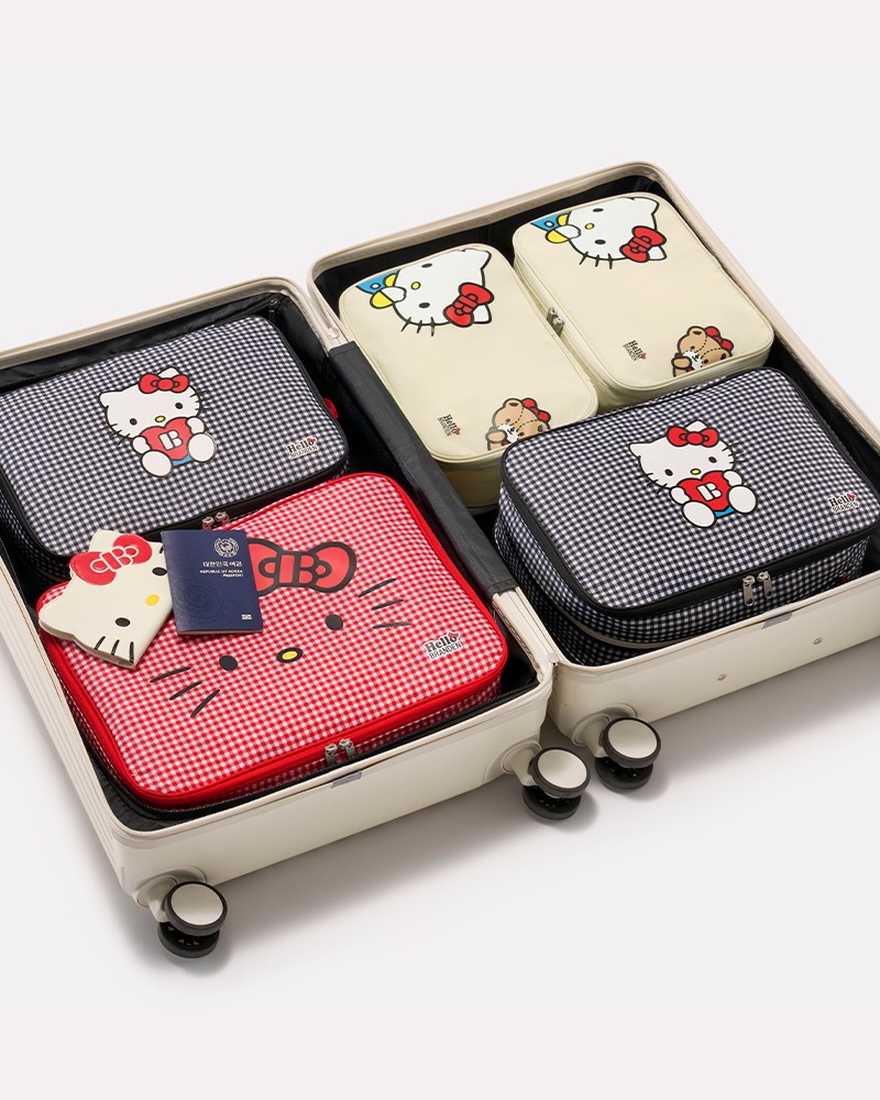 預購｜Branden × Hello Kitty 聯名旅行壓縮收納袋 🧳🤍