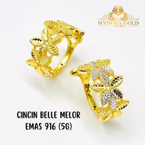 MYDORA Cincin Belle Melor (5G) l EMAS 916/22K