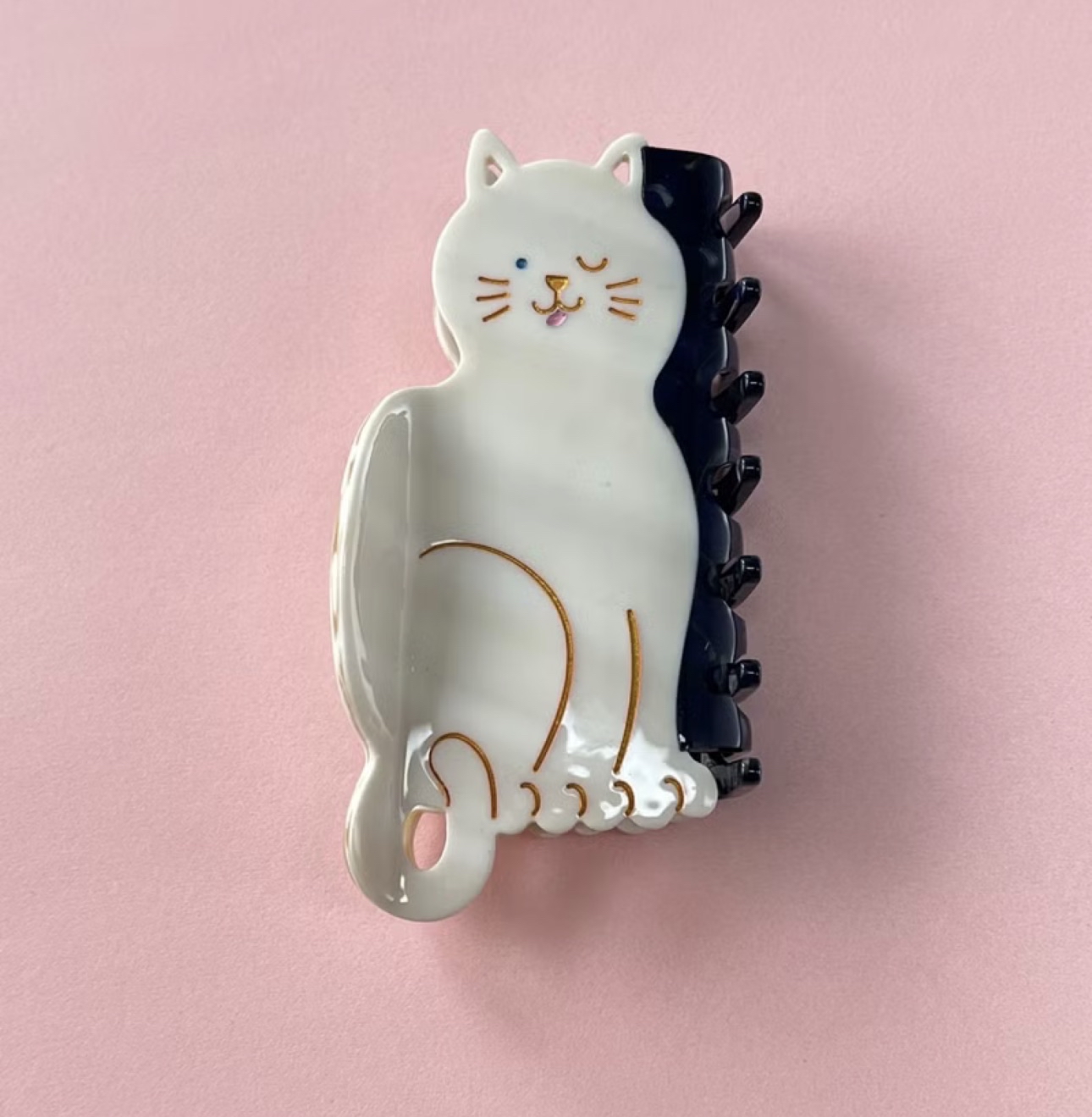 小白貓 抓夾 鯊魚夾