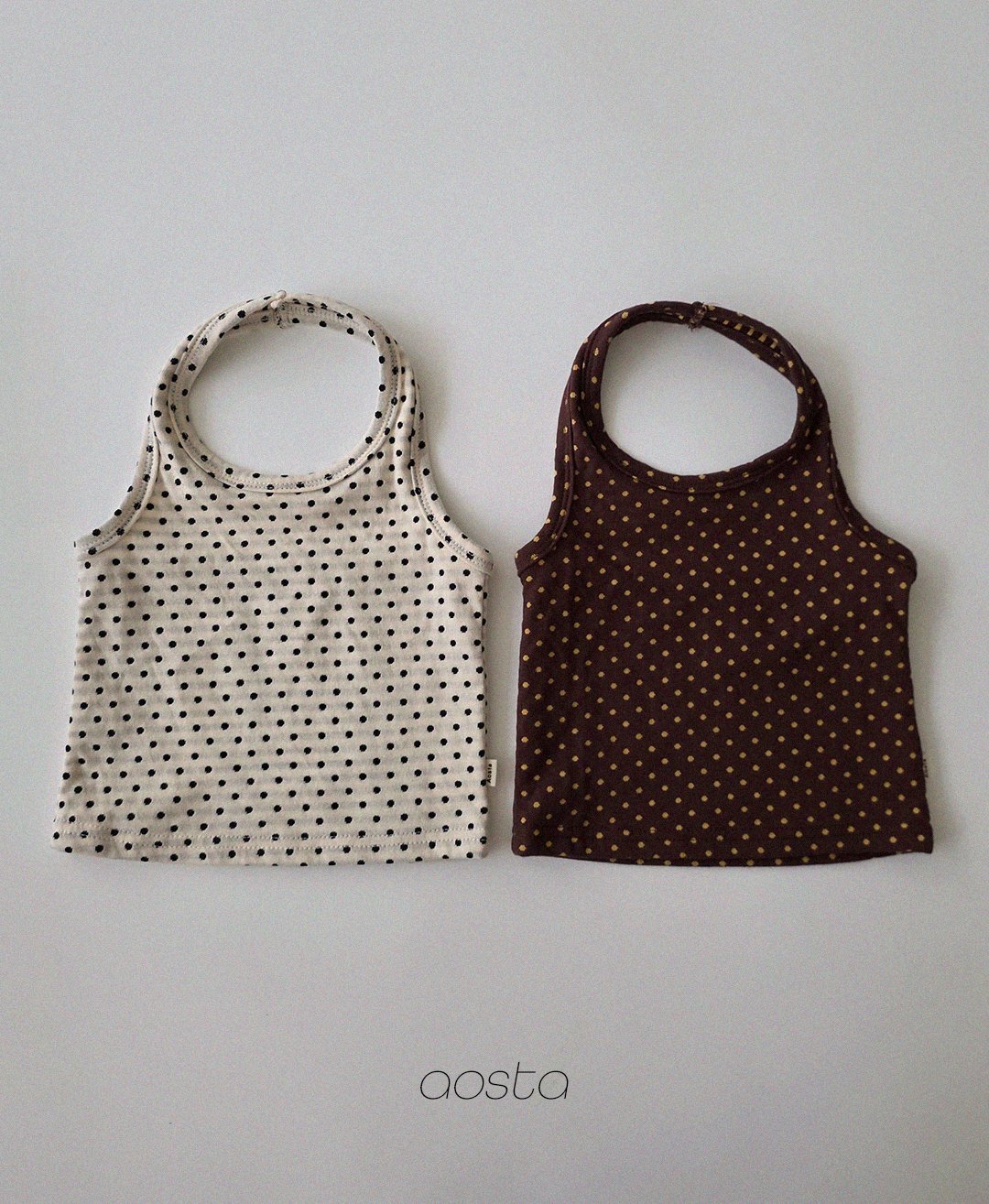 Aosta | [Choco Chip Halter Neck]