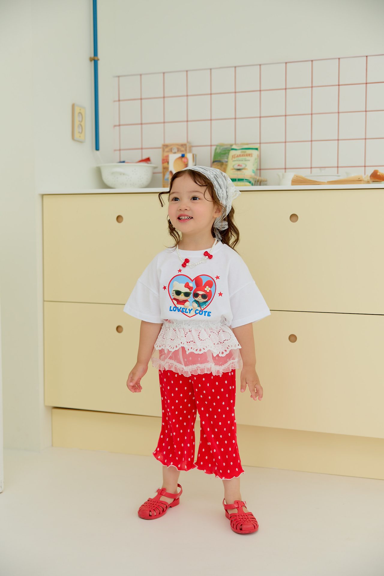 波點 Ruffle Pants