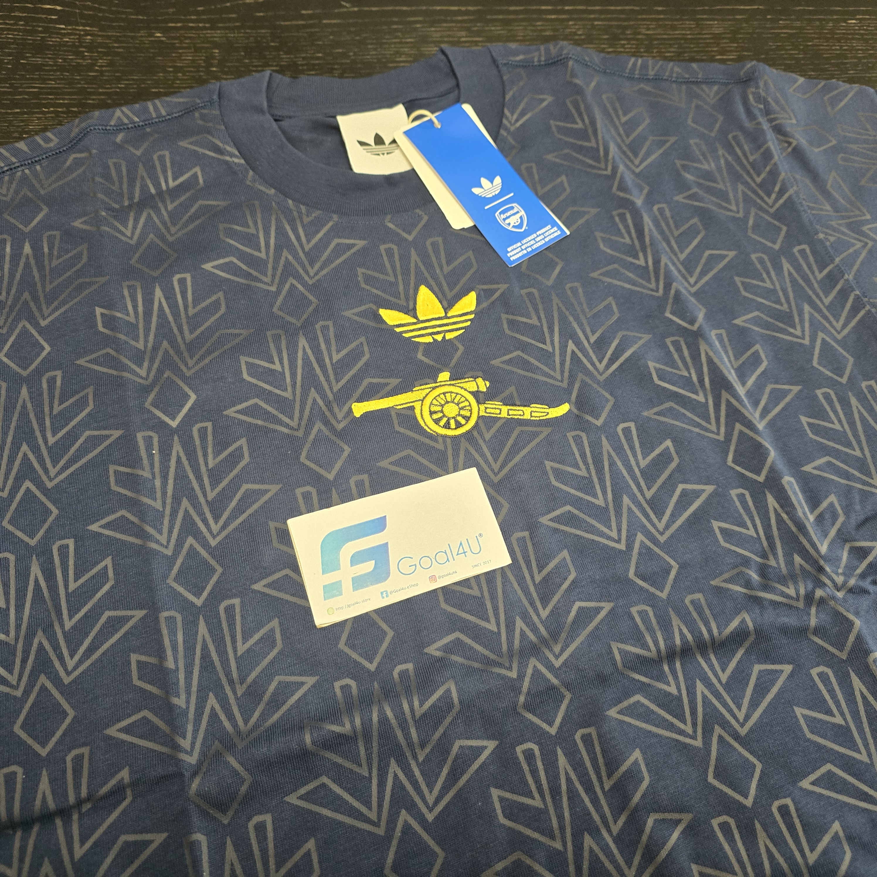 休閒時尚 Adidas Arsenal 阿仙奴 2025-26 Lifestyler T-Shirt JZ4103