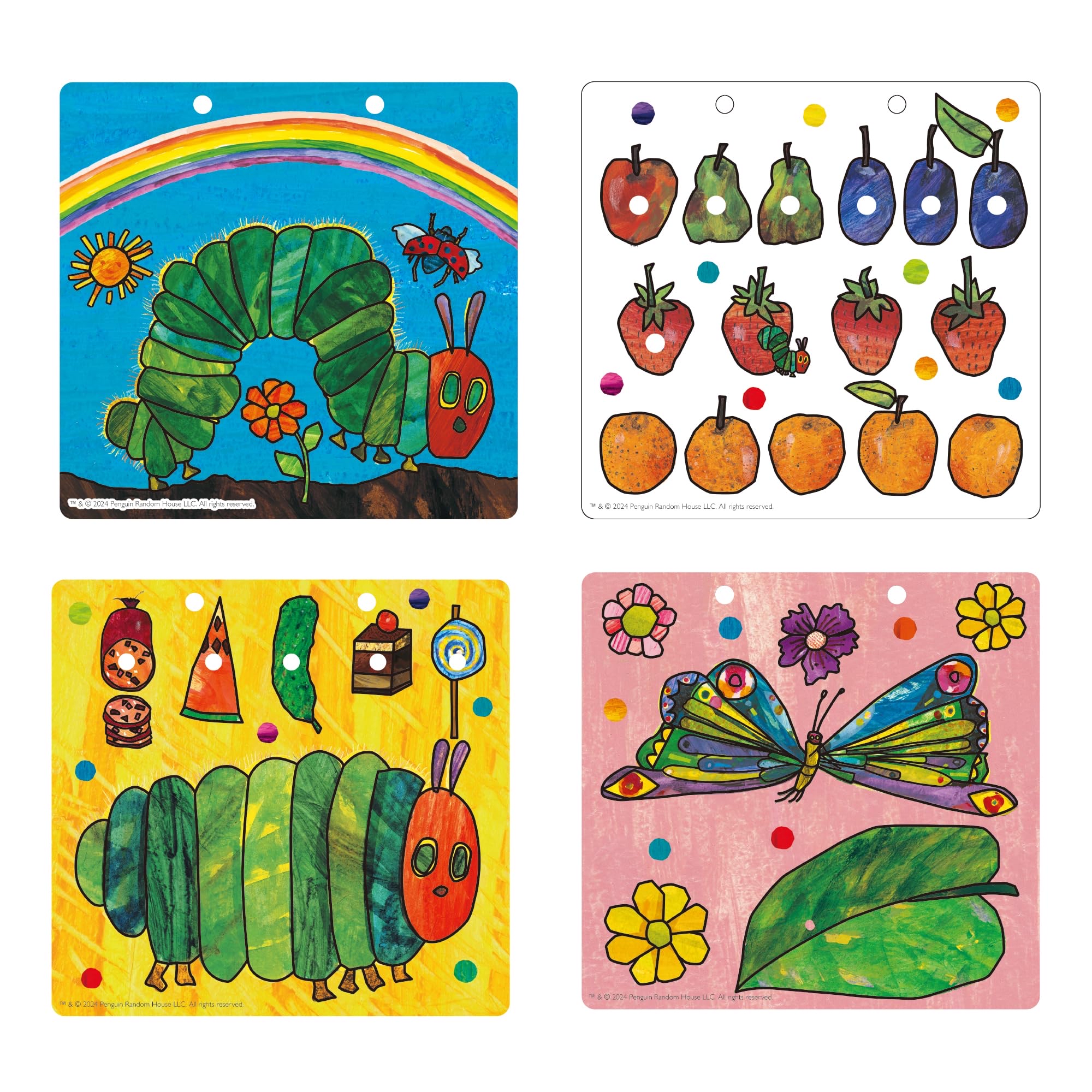 🇯🇵預訂 日本直送🇯🇵好餓的毛毛蟲水筆著色本 - 可重複使用！1.5Y+