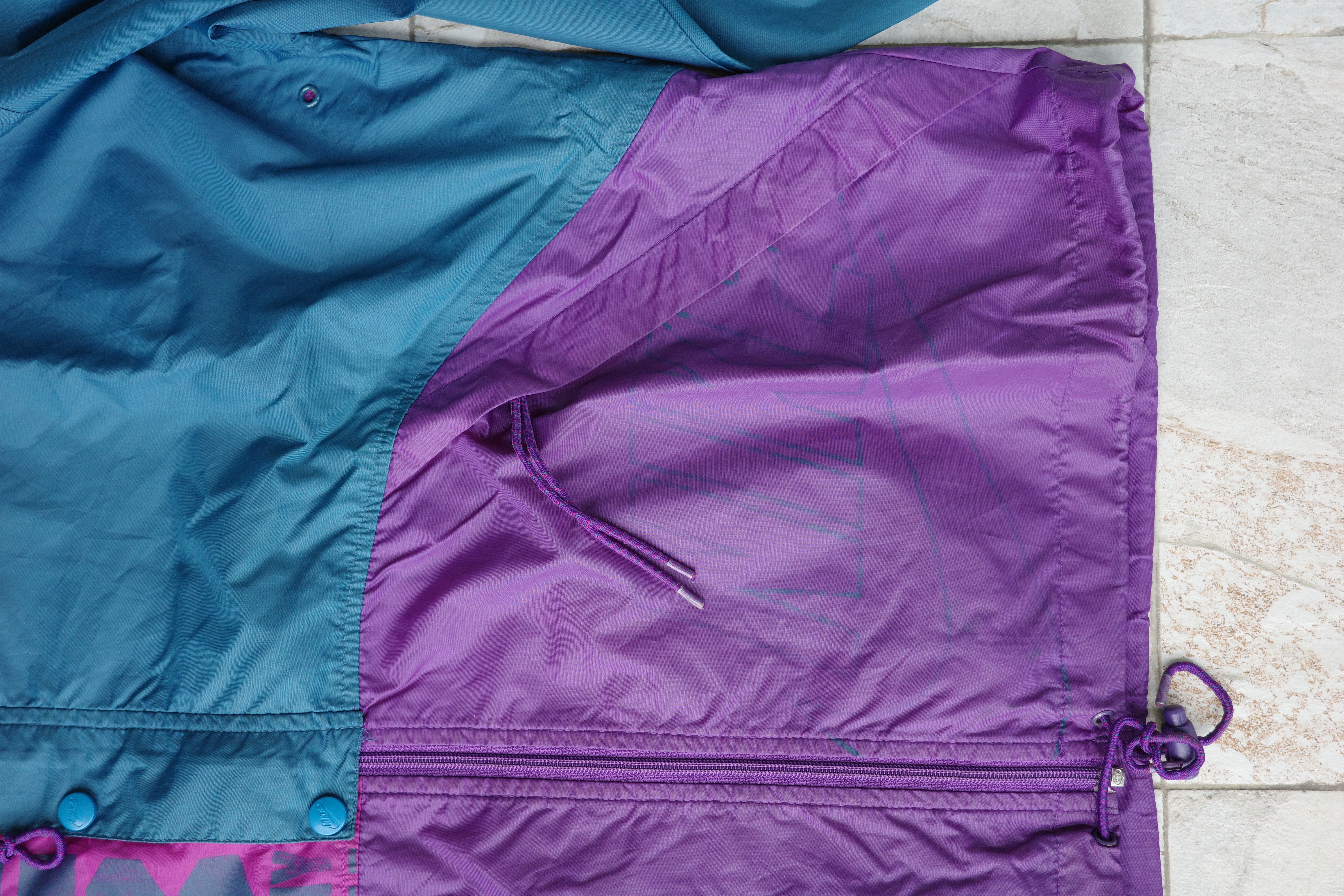 【90年代製】VINTAGE NIKE 風褸 (多細節)